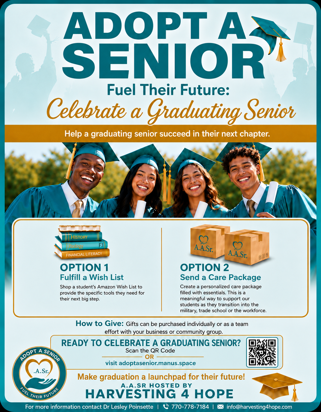 Adopt A Senior Flyer